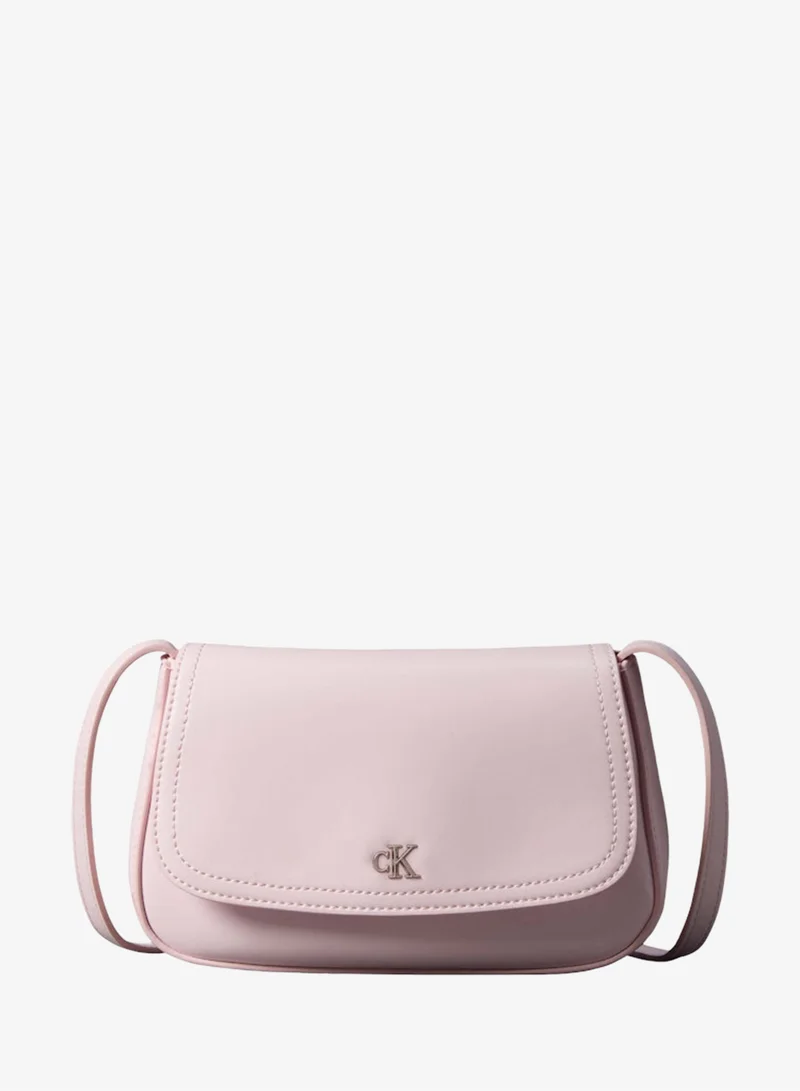 CALVIN KLEIN Monogram Flap Crossbody Bag